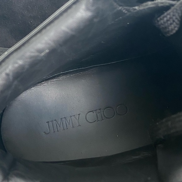 Jimmy Choo Mens Argyle Sneakers - Picture 7 of 7